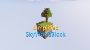 Descarca Simplified SkyWorldBlock pentru Minecraft 1.15