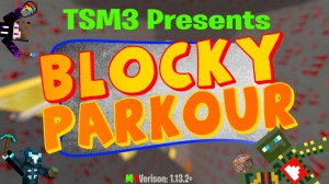 Descarca Blocky Parkour pentru Minecraft 1.13.2