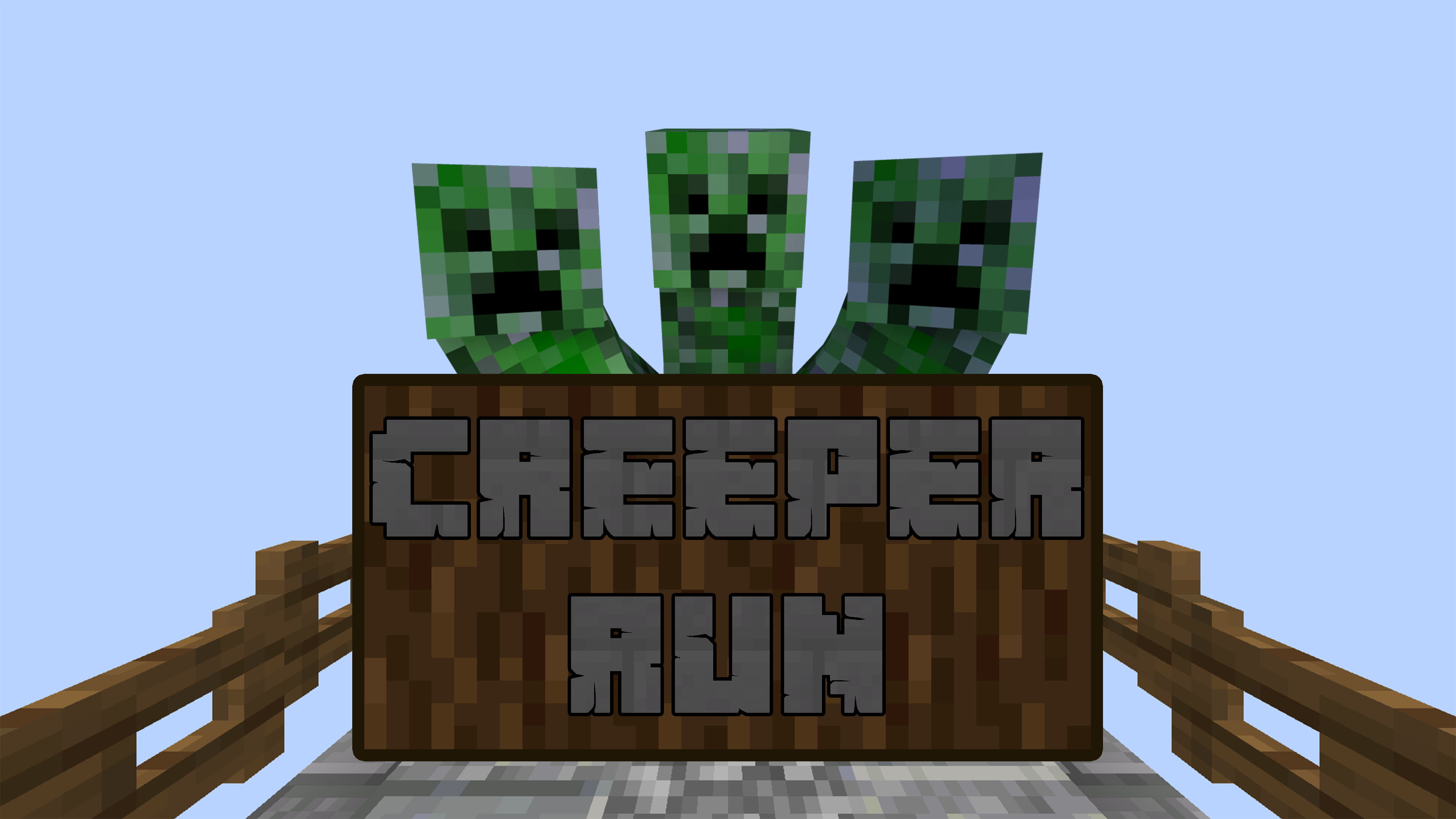 Descarca Creeper Run pentru Minecraft 1.15.2