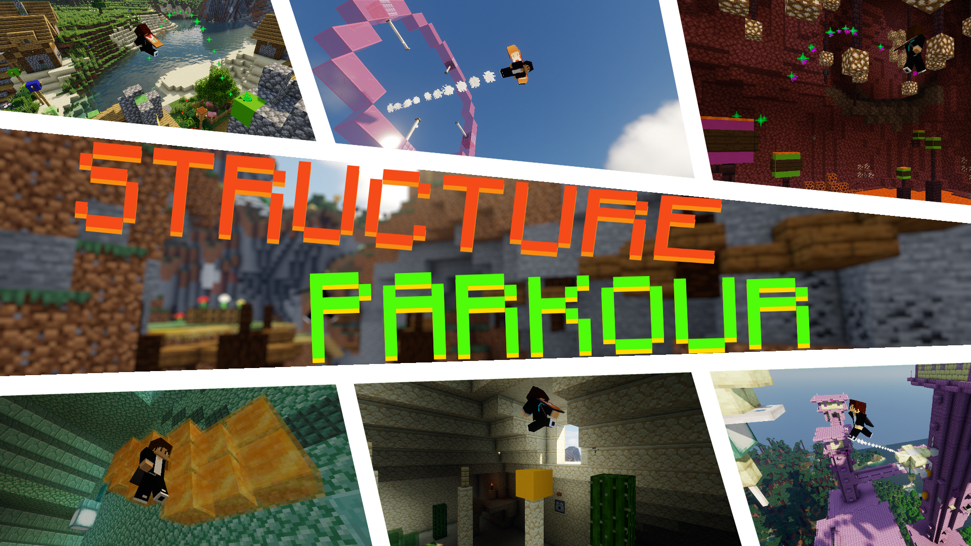 Descarca Structure Parkour pentru Minecraft 1.15.2