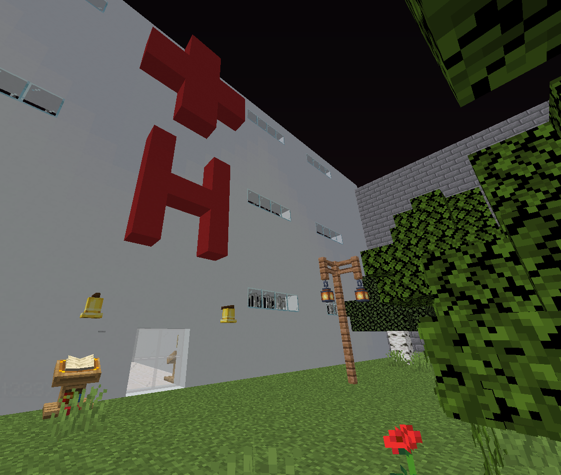 Descarca Lost in the Woods: The Hospital pentru Minecraft 1.15.2