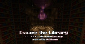 Descarca Escape the Library pentru Minecraft 1.16.2