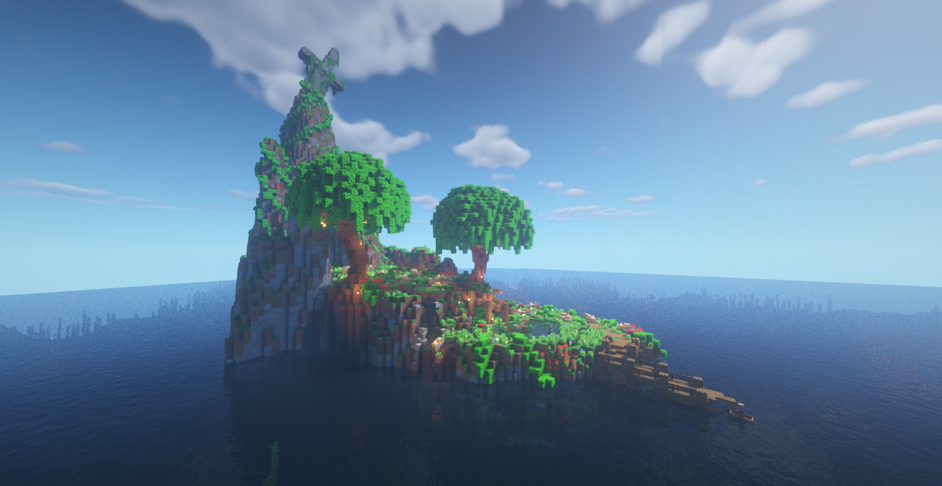 Descarca Sworld Island pentru Minecraft 1.16.1