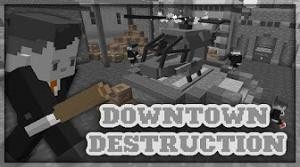 Descarca Downtown Destruction pentru Minecraft 1.12.2