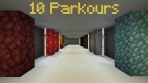 Descarca 10 Parkours pentru Minecraft 1.16.5