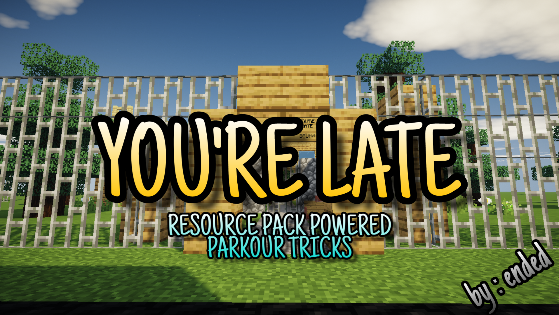 Descarca YOU'RE LATE (For School) pentru Minecraft 1.16.5