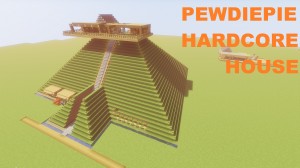 Descarca Pewdiepie Hardcore House pentru Minecraft 1.16.4