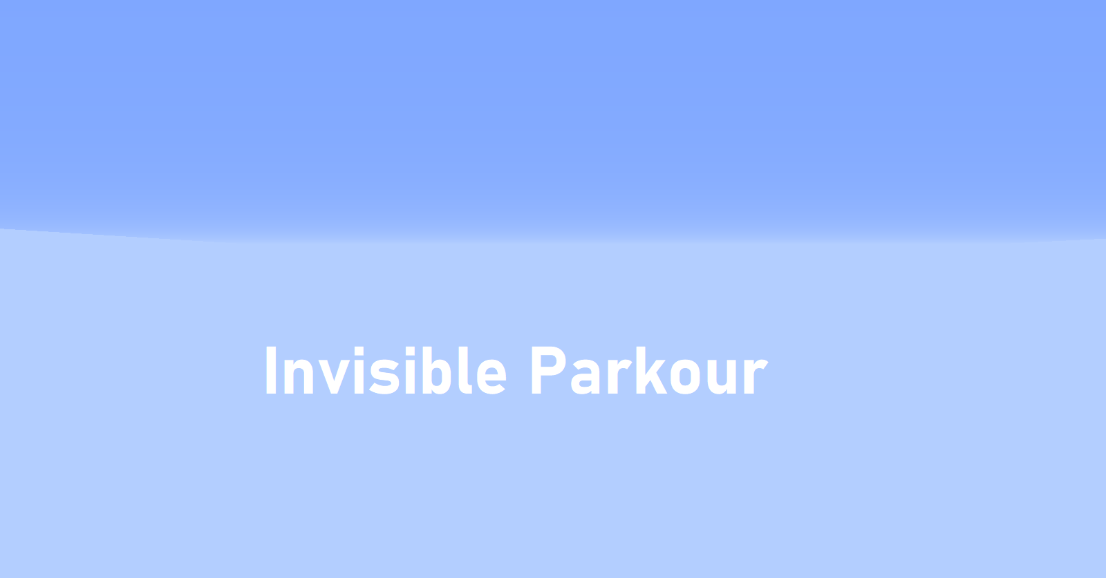Descarca Invisible Parkour pentru Minecraft 1.16.4