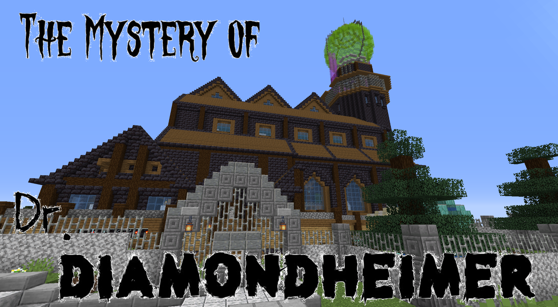 Descarca The Mysterious Mansion of Dr. Diamondheimer pentru Minecraft 1.16.5