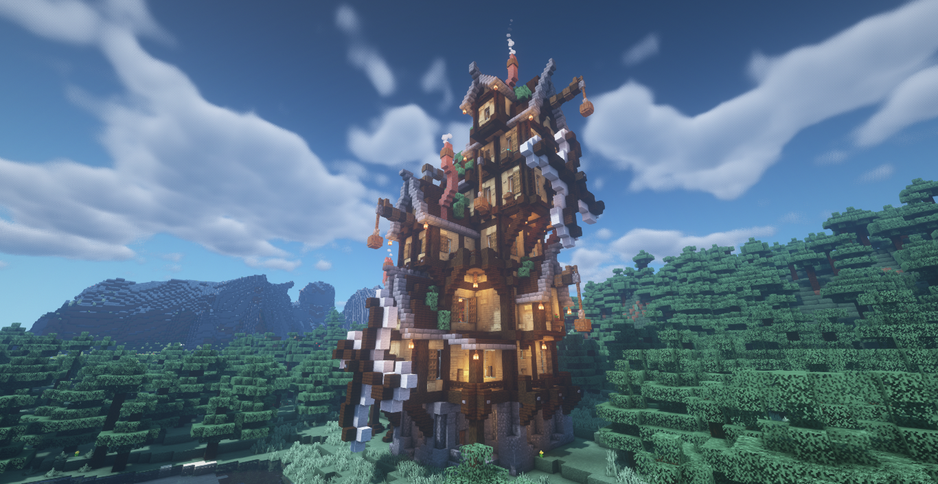 Descarca SteamPunk Mansion pentru Minecraft 1.16.3