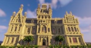 Descarca Neo-Gothic Palace pentru Minecraft 1.16.5