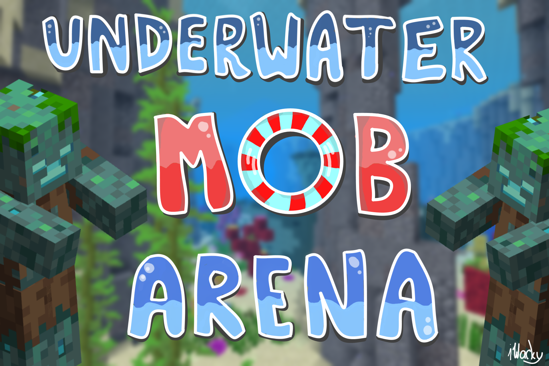 Descarca Underwater Mob Arena pentru Minecraft 1.17.1
