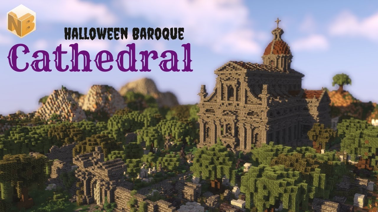 Descarca Baroque Cathedral: Halloween Edition pentru Minecraft 1.17.1