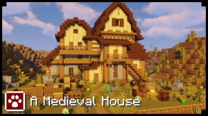 Descarca A Medieval House #01 pentru Minecraft 1.17.1