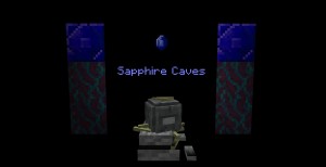 Descarca Sapphire Caves pentru Minecraft 1.17.1