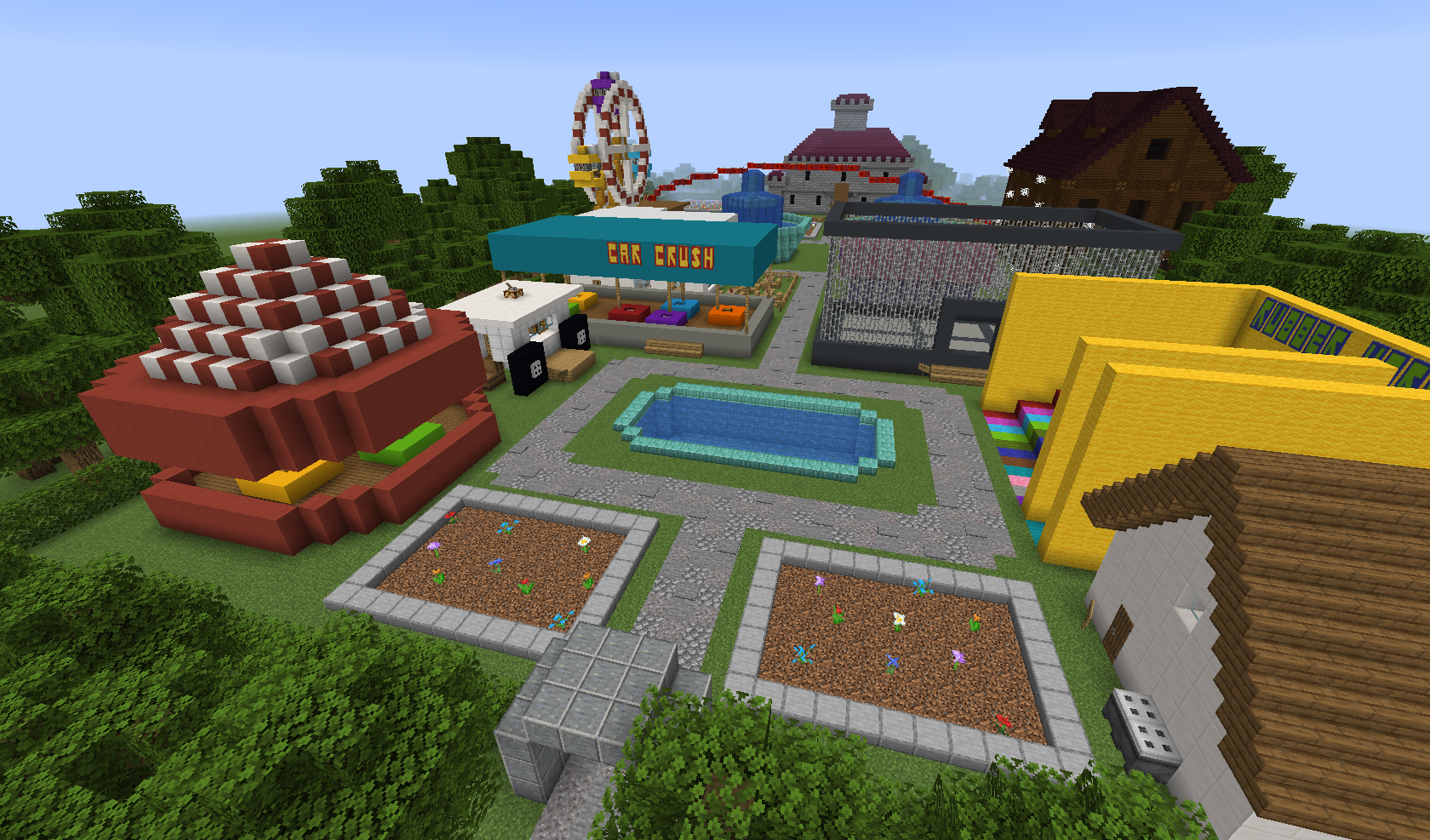 Descarca The Darkskulls: 1 - Dark Side of the Theme Park pentru Minecraft 1.16.5