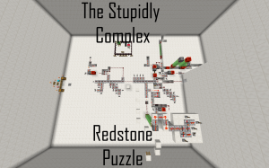 Descarca The Stupidly Complex Redstone Puzzle pentru Minecraft 1.12.2