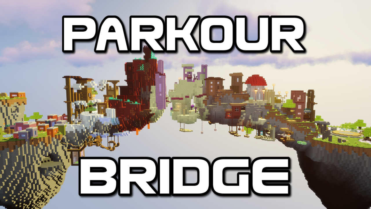 Descarca Parkour Bridge 1.0 pentru Minecraft 1.19.2