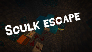 Descarca Sculk Escape 1.0 pentru Minecraft 1.19