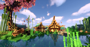 Descarca Hide & Seek: Panda Village 1.0 pentru Minecraft 1.18.2