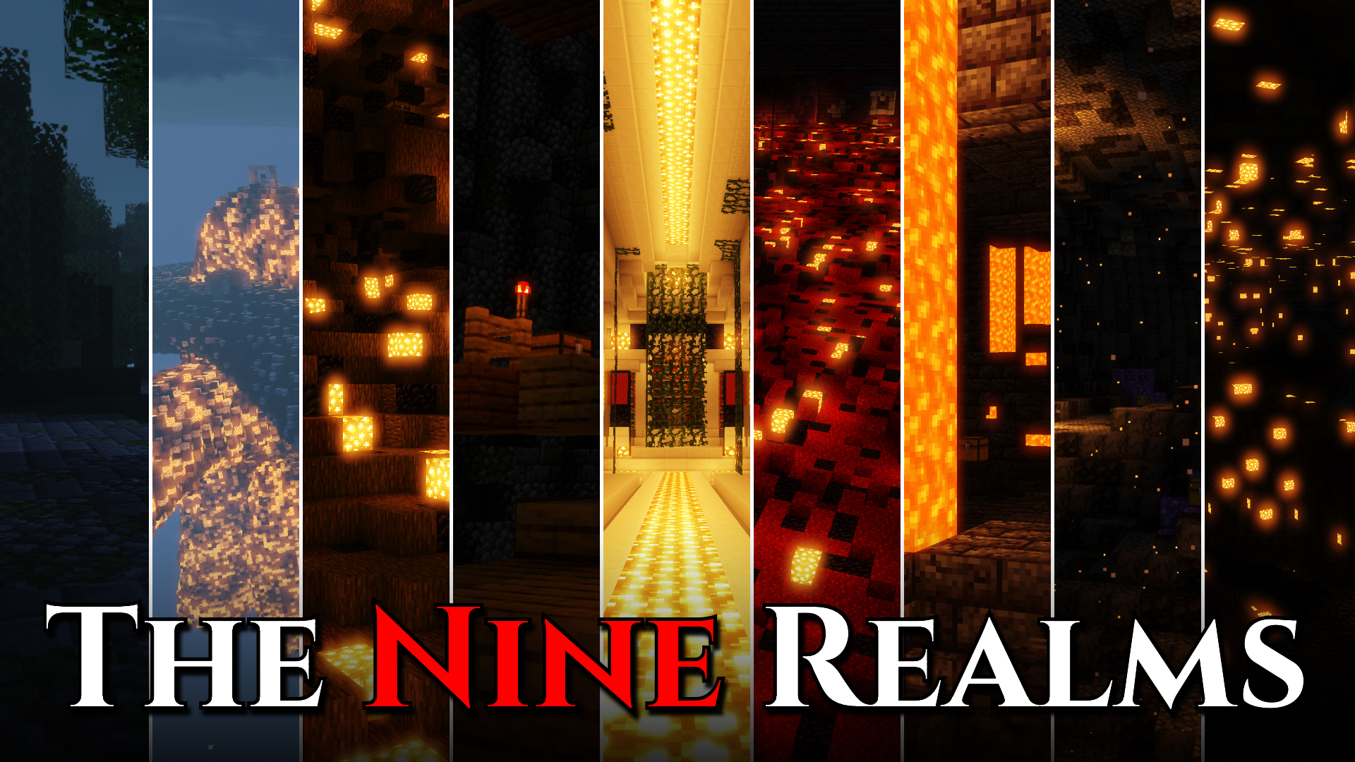 Descarca The Nine Realms 1.05 pentru Minecraft 1.17.1