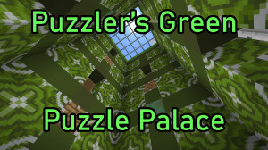 Descarca Puzzler's Green Puzzle Palace 1.0 pentru Minecraft 1.18.1