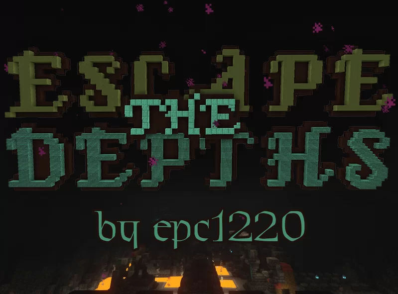 Descarca Escape the Depths 1.0 pentru Minecraft 1.19.3