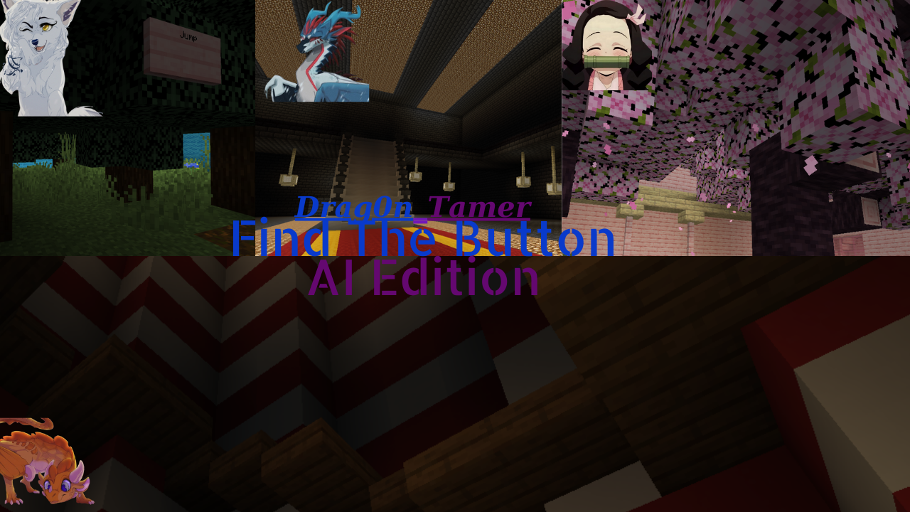 Descarca Find The Button: AI Edition 1.0 pentru Minecraft 1.20.1