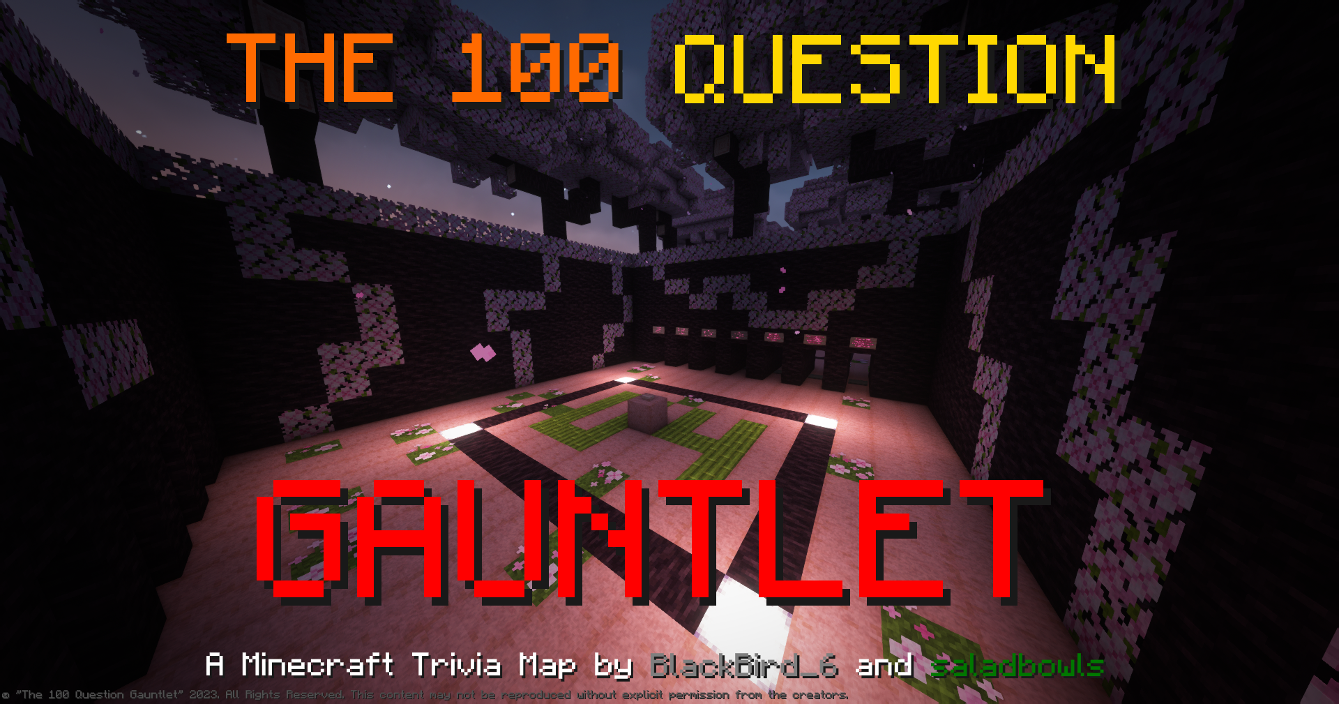 Descarca The 100 Question Gauntlet 1.0.3 pentru Minecraft 1.20.1