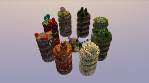 Descarca Floating Biomes 1.0 pentru Minecraft 1.20.1