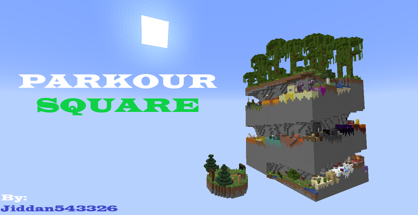Descarca Parkour Square 1.0 pentru Minecraft 1.19.2