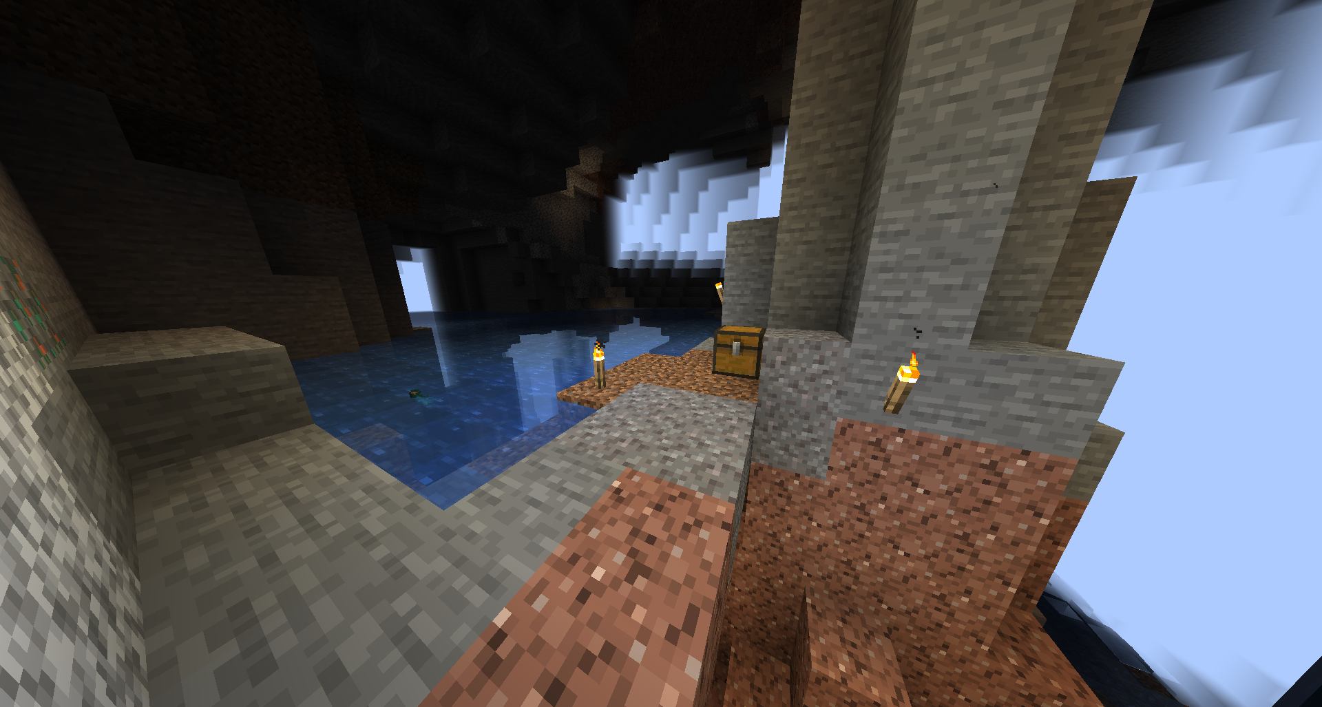 Descarca Cave Survival 1.0 pentru Minecraft 1.19