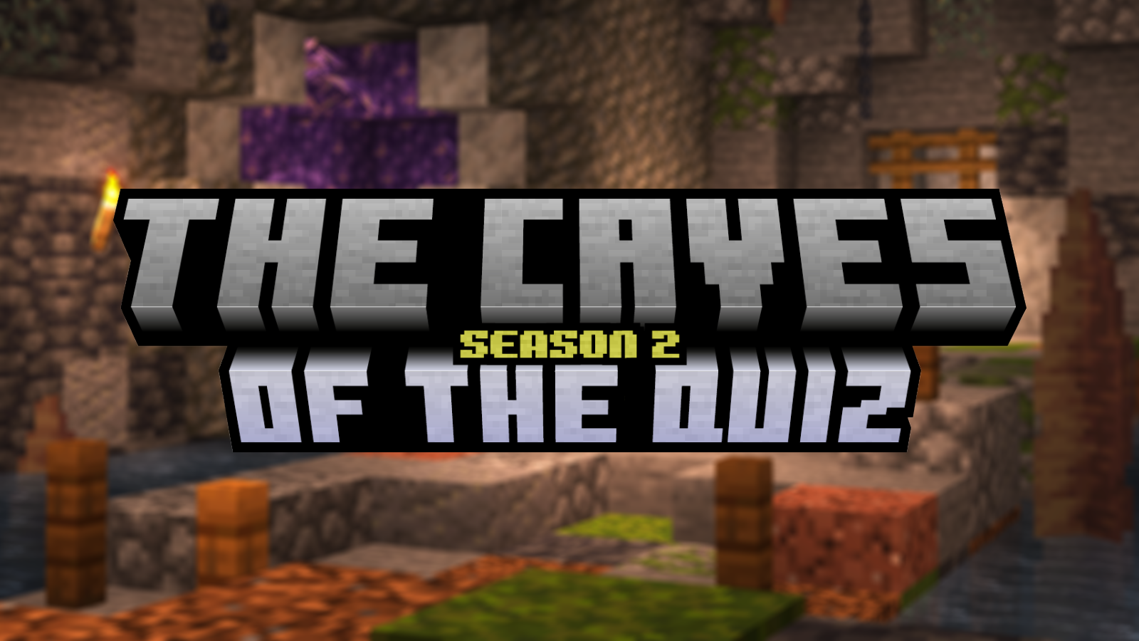 Descarca The Caves of The Quiz: Season 2 1.0 pentru Minecraft 1.19.2