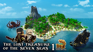 Descarca The Lost Treasure of the Seven Seas 1.0 pentru Minecraft 1.19.1