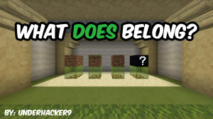 Descarca What "DOES" Belong 1.0 pentru Minecraft 1.20.2