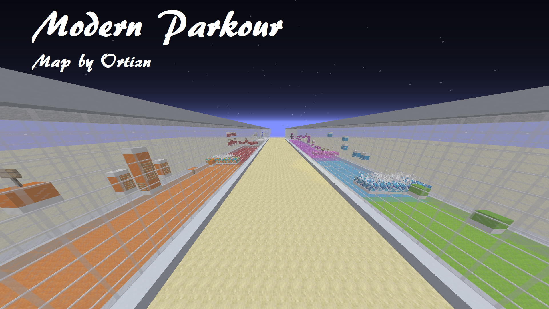 Descarca Modern Parkour pentru Minecraft 1.12.2