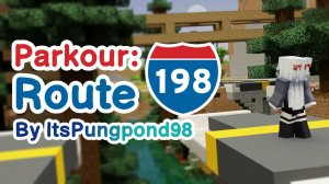 Descarca Parkour: Route 198 pentru Minecraft 1.21.11
