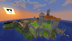 Descarca Amazing Castle -Town & Sewer pentru Minecraft 1.21.4