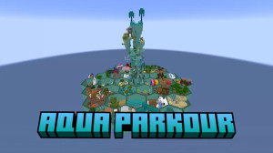 Descarca Aqua Parkour pentru Minecraft 1.21.3
