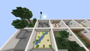 Descarca Parkour Through Squares pentru Minecraft 1.21.5