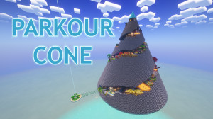 Descarca Parkour Cone pentru Minecraft 1.21.7
