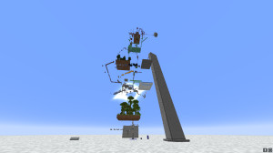 Descarca Getting Over It Styled Parkour Map pentru Minecraft 1.21.4