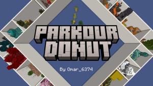 Descarca Parkour Donut pentru Minecraft 1.21.4